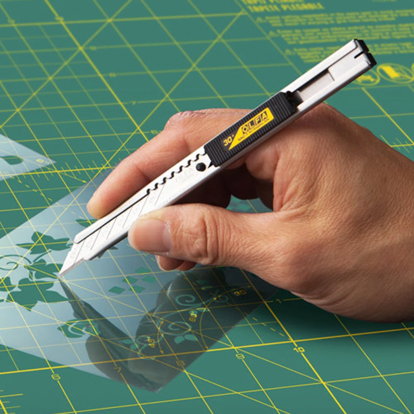 Cutter de précision OLFA SAC-1 - Lame 9 mm à 30°